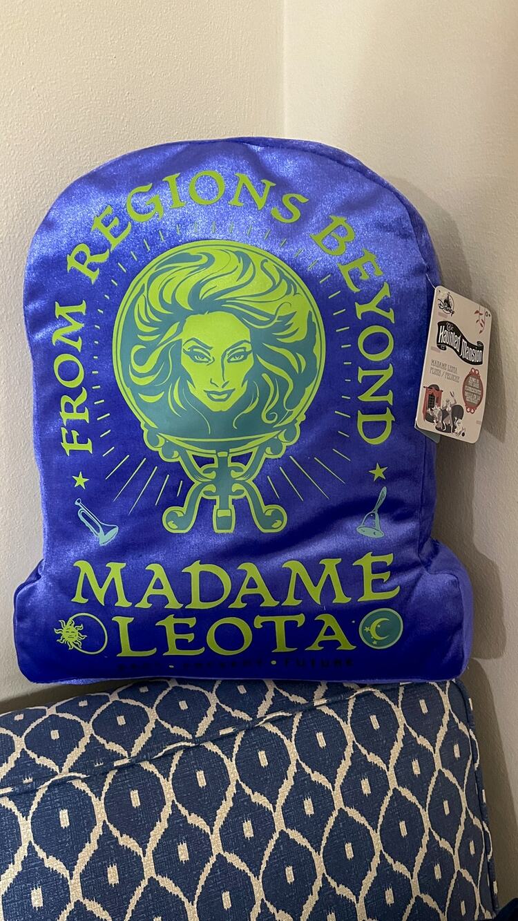 NEW Haunted Mansion Madame Leota Pillow